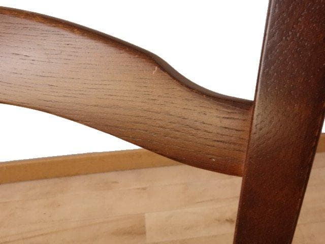 飛騨産業　キツツキ　ダイニングチェアーB　イス　椅子　 木製　再塗装済　ＵＳＥＤ