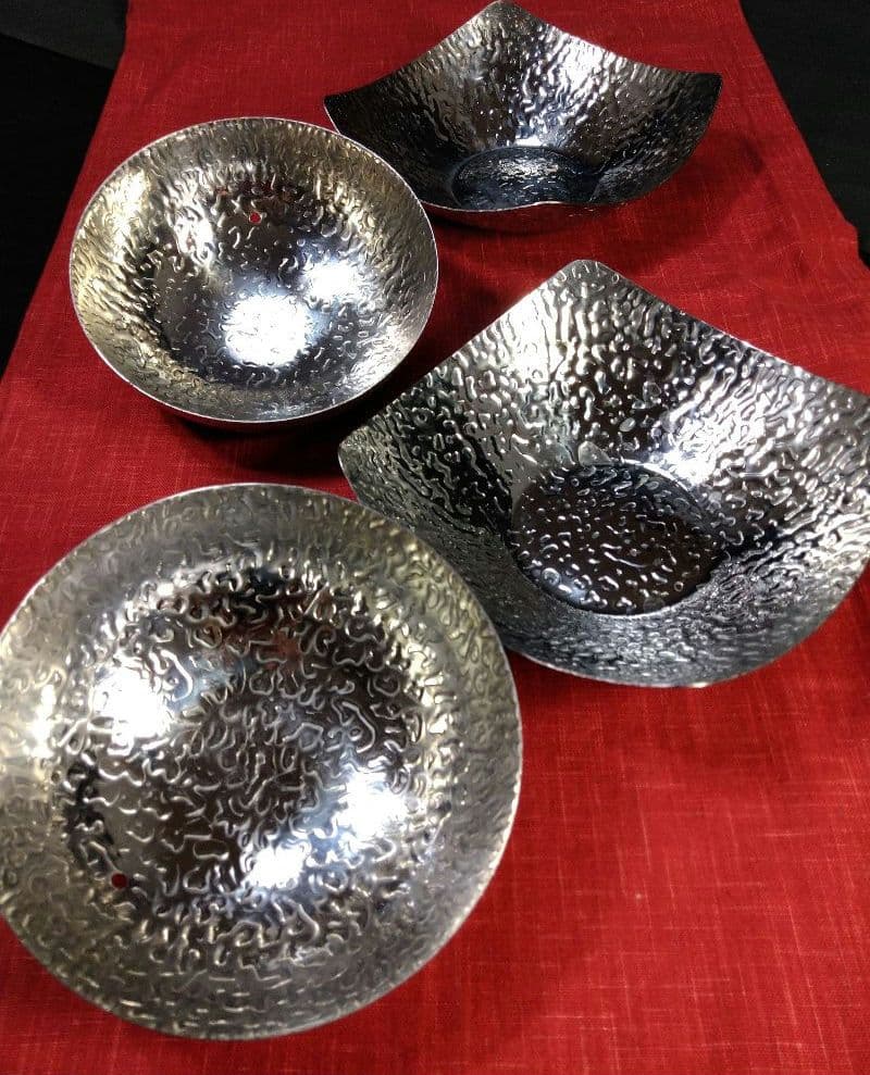 ♥冬にお奨め一押し【 高級ステンレス皿 食器 】&【卓上一人鍋用】８セット対応