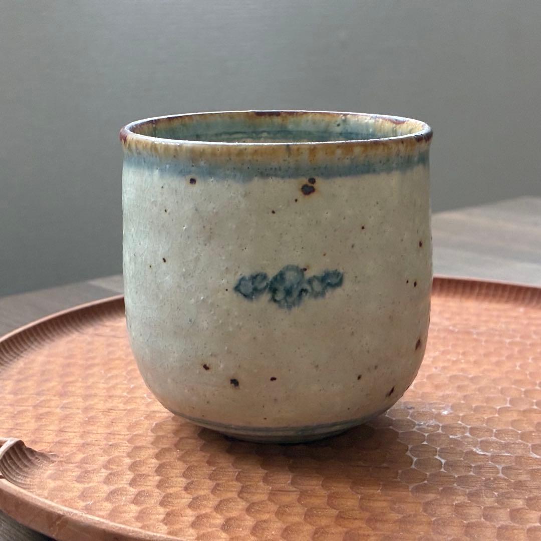 市野吉記さん（コウホ窯）安南手 丼＆湯呑みセット