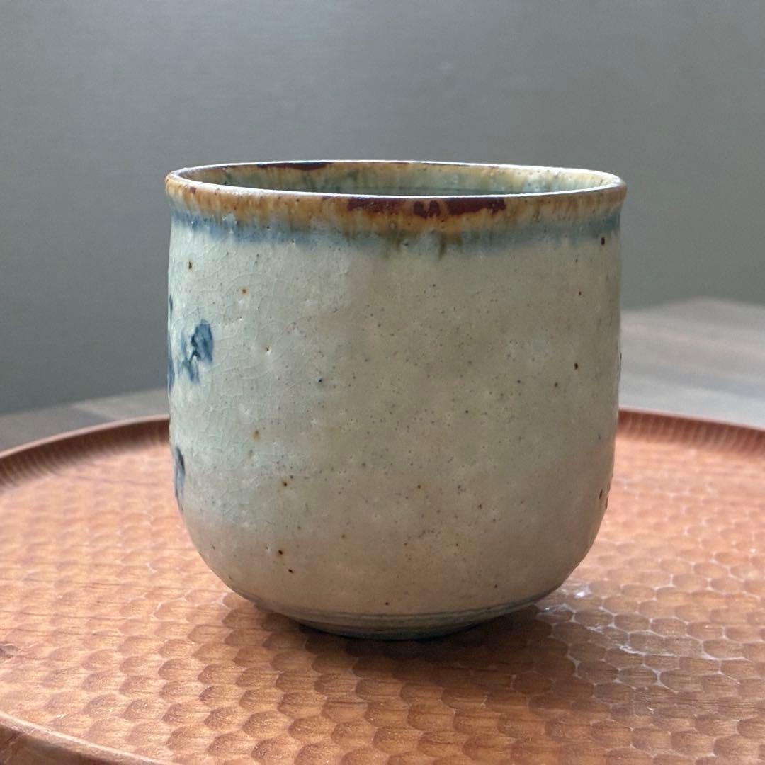 市野吉記さん（コウホ窯）安南手 丼＆湯呑みセット