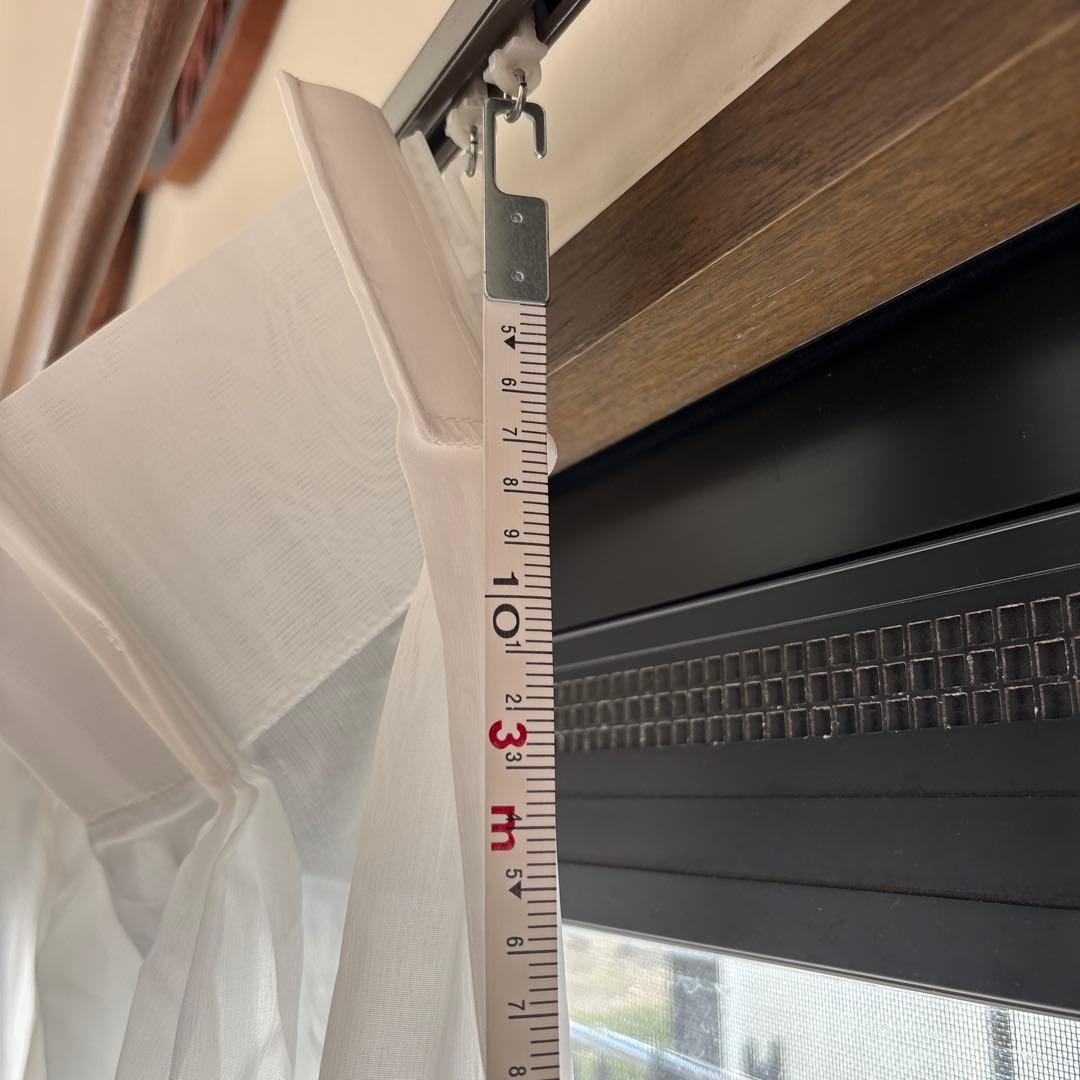 オーダーカーテン シャンパンゴールド刺繍200cmx240~260cm