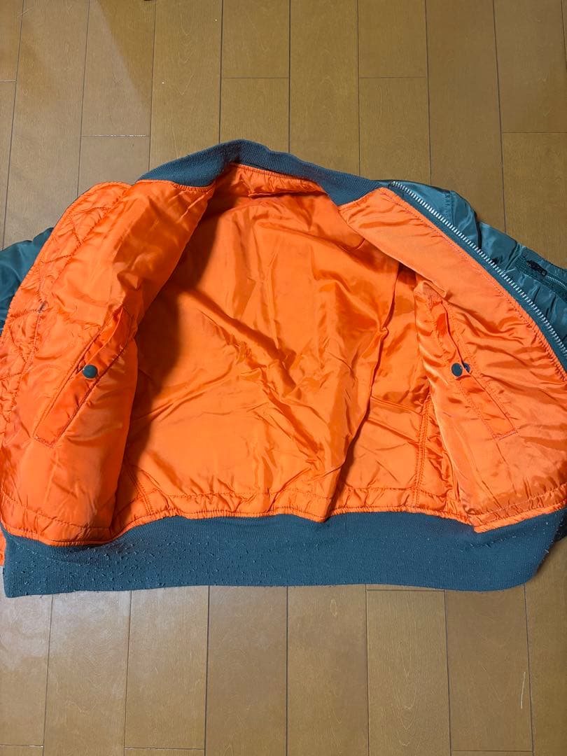 オリーブグリーン MA-1ジャケット 90S