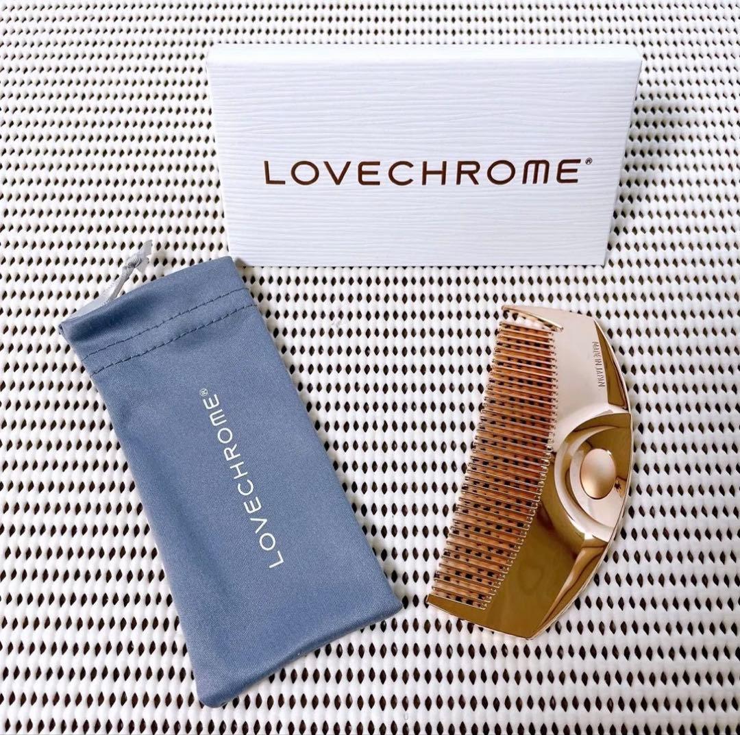 【匿名発送】ラブクロムK24GPツキローズゴールド（ヘアコーム）