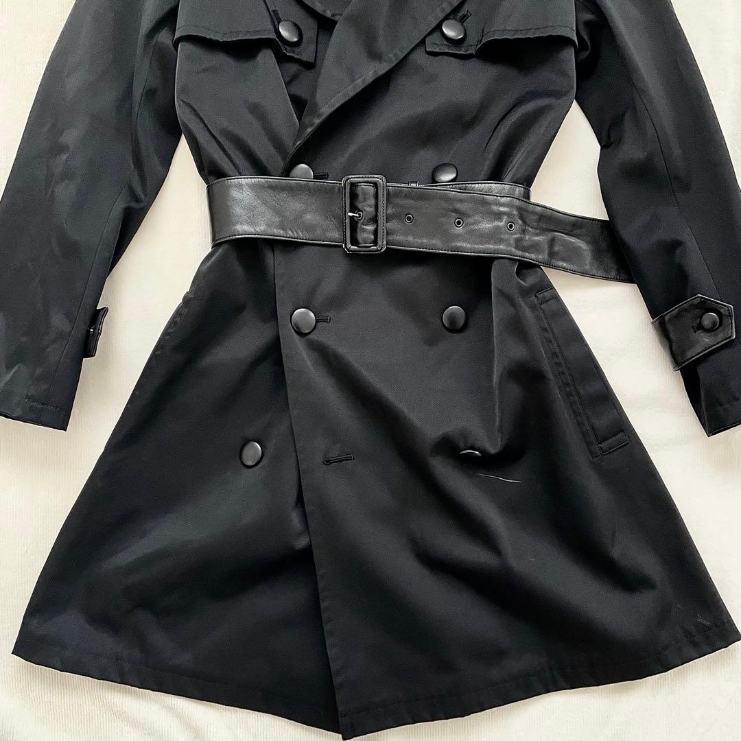 美品 YOHJI YAMAMOTO + NOIR ブラックトレンチコート 2