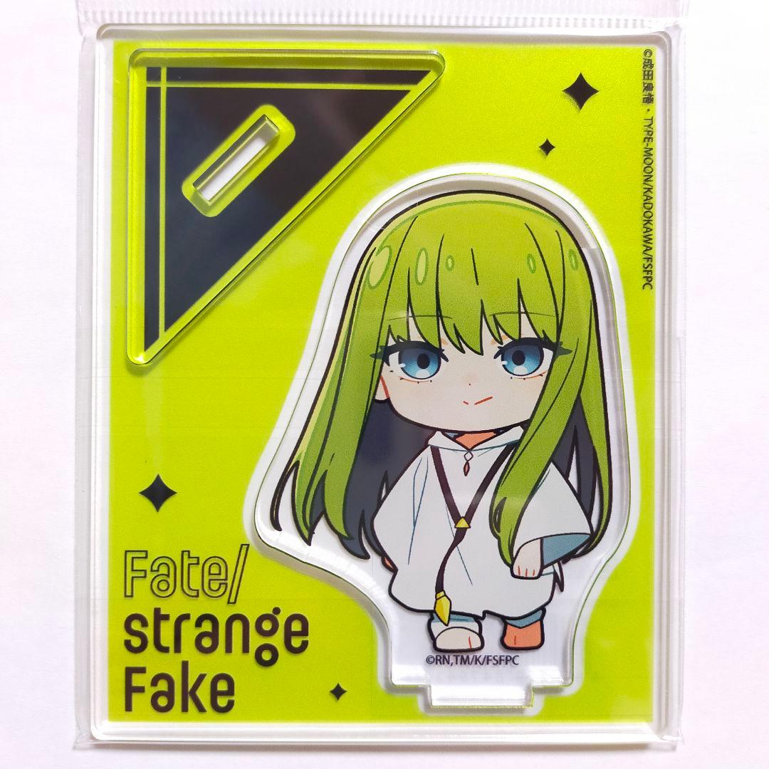 Fate strange Fake cafe ランサー アクスタ 缶バッジ