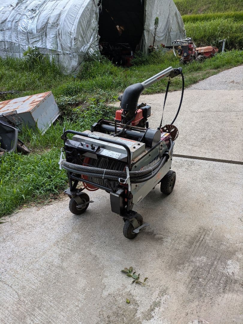 ラジコン動噴　自走式　共立