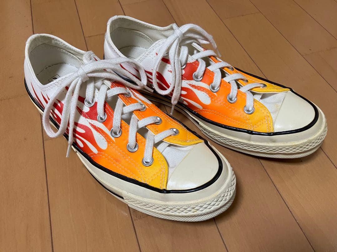 コンバース ct70 チャックテイラー OX フレイムス US7.5 26.0
