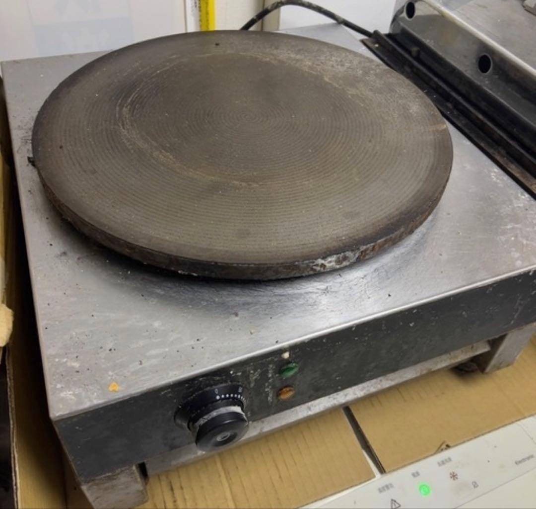 【2021年製】電気クレープ焼き器 STDE-1業務用