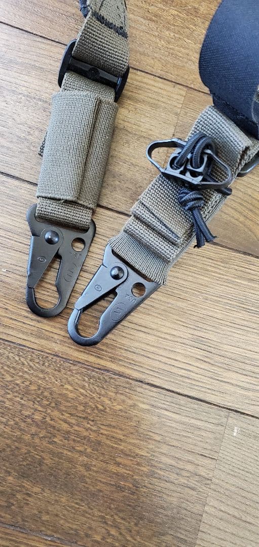 TREX ARMS スリングベルト RG レンジャーグリーン フック カバー付き