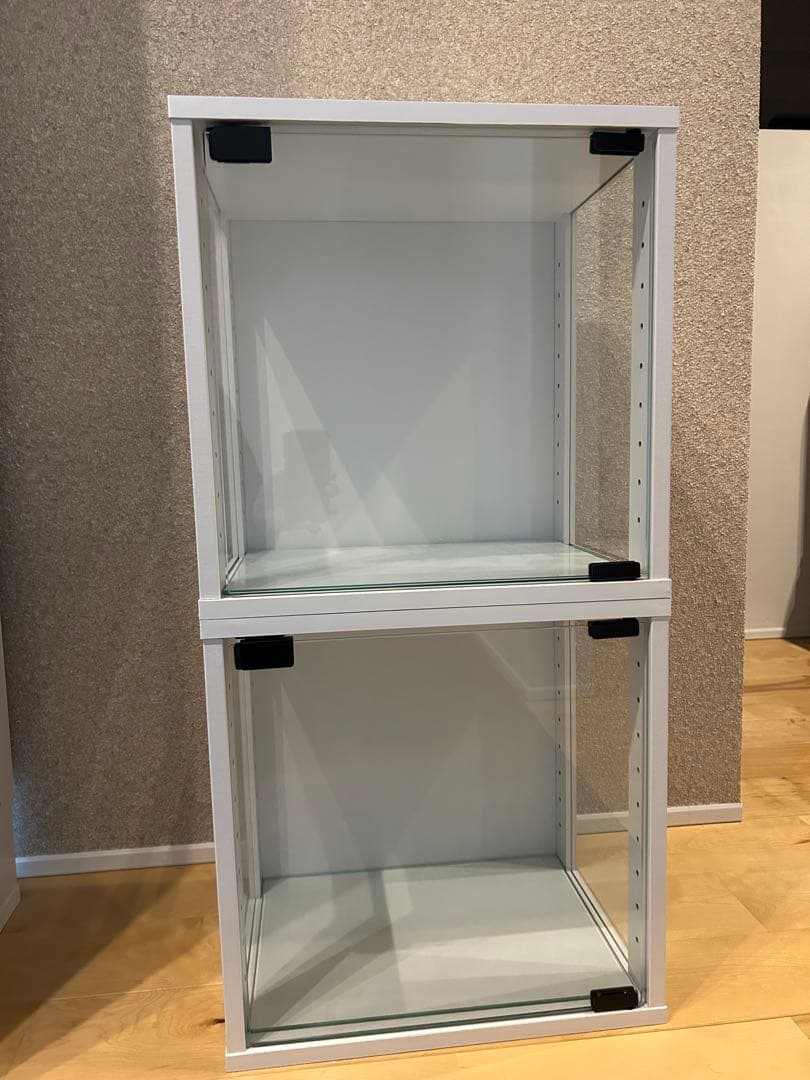 地球家具　コレクションキューブボックス　２つセット　コレクションケース