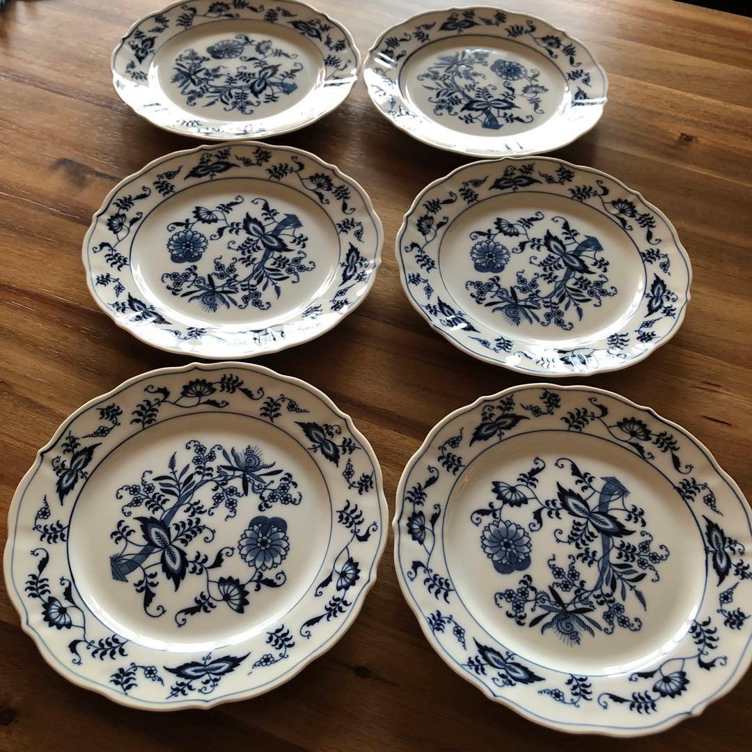 i*o様 BlueDanubeブルーダニューブ6枚セット直径22センチ