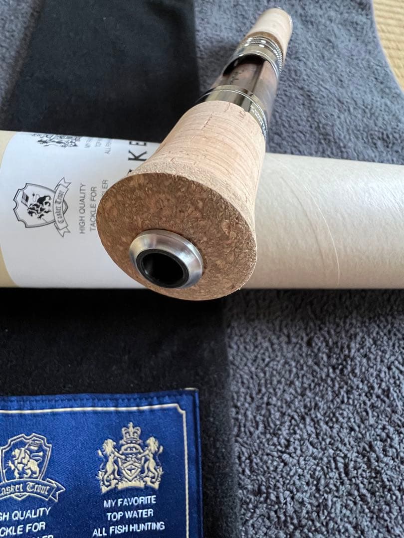 カスケット5ftボロンハンドル　エンブレムウッド　新品未使用品