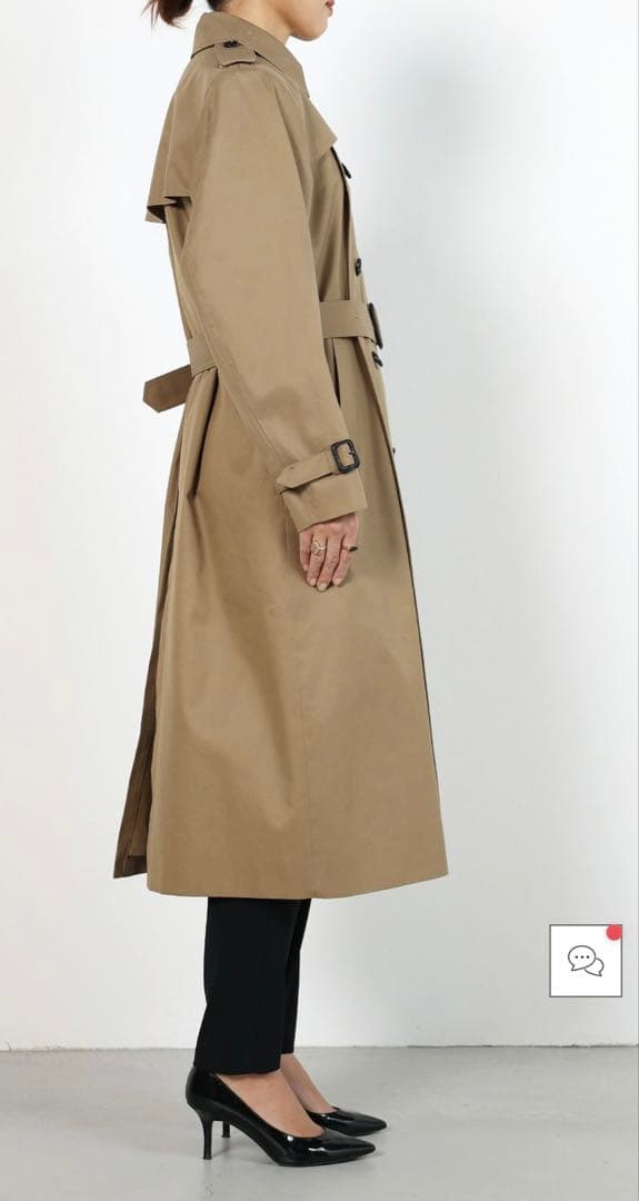 ハイク トレンチコート HYKE TRENCH COAT REGULAR FIT