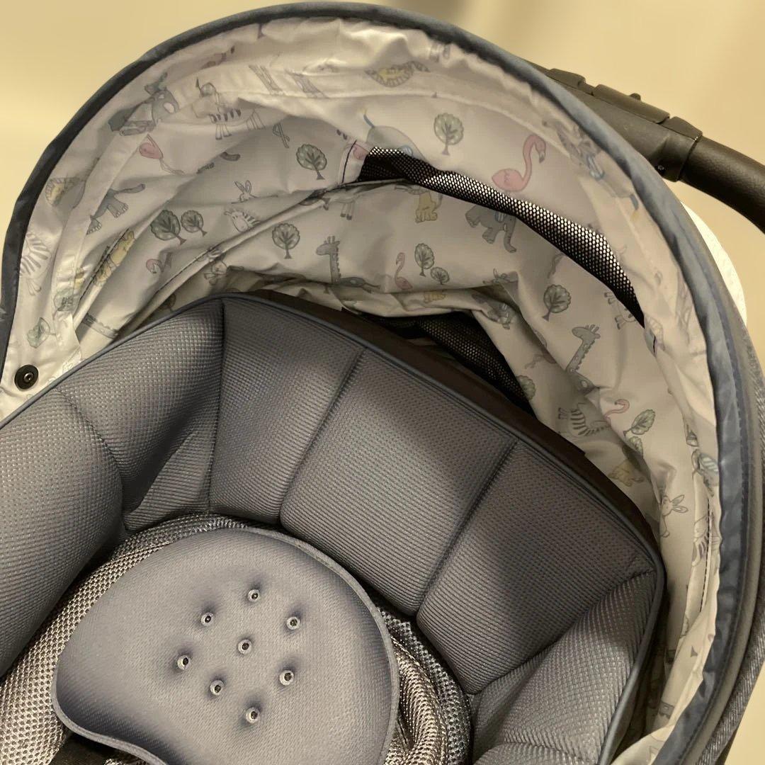 美品 Apricaラクーナビッテクッション アカチャンホンポ限定 A型ベビーカー