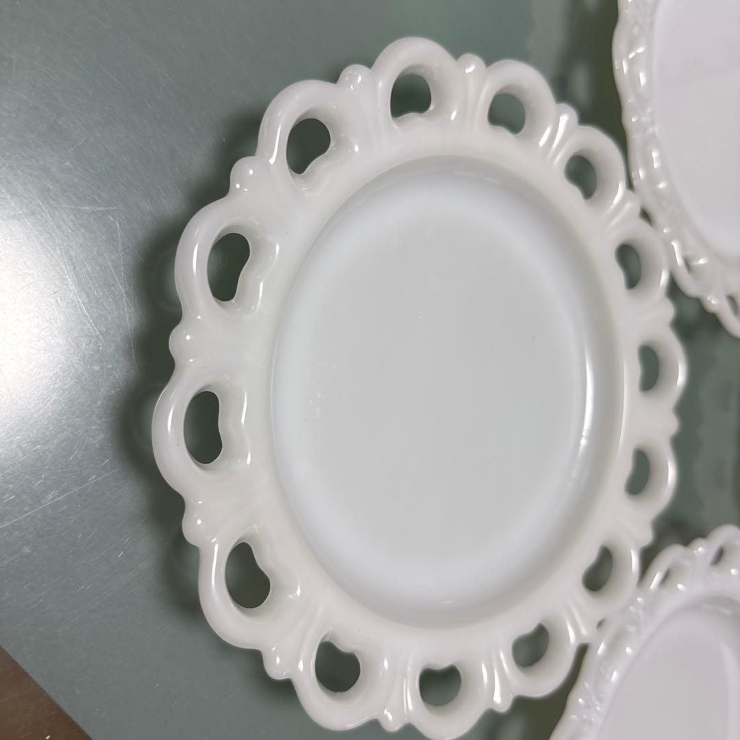 ファイヤーキング LACE EDGEレース状のエッジ皿 6枚セット