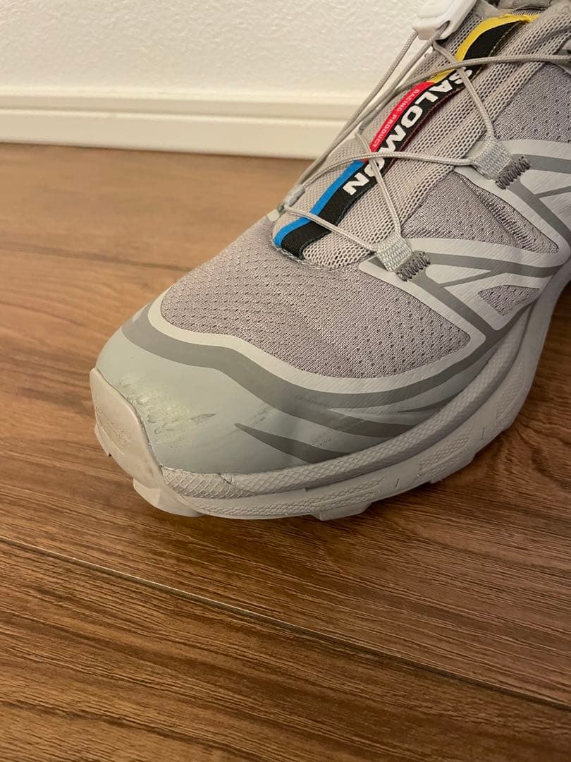 靴 SALOMON XT-6 ghost grey 28.5cm