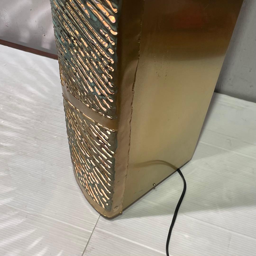 メタルアーティストAkiko Daté 2000 ランプ インテリア 希少