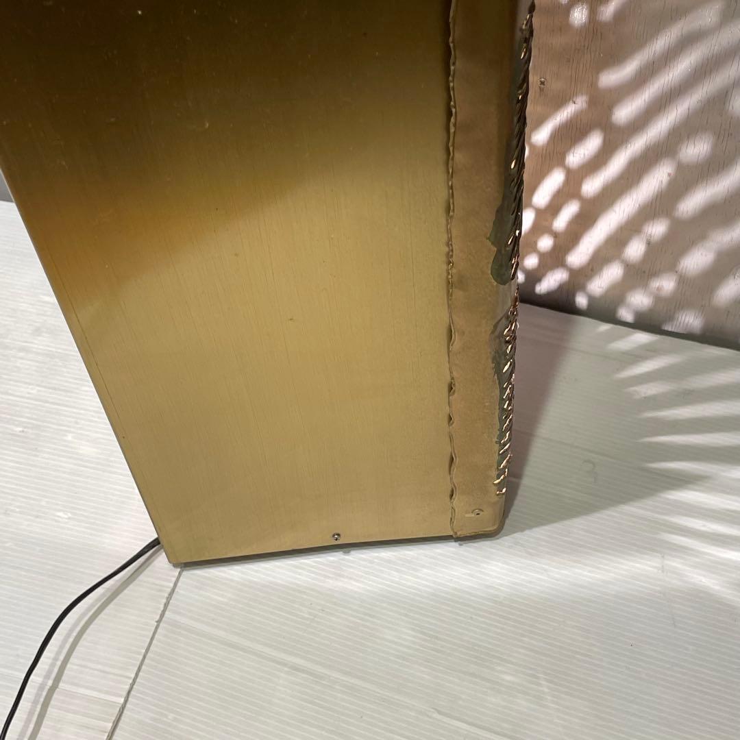 メタルアーティストAkiko Daté 2000 ランプ インテリア 希少