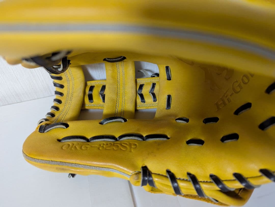 HI-GOLD　HG　ハイゴールド　グローブ　軟式グローブ　イエロー　ブルー