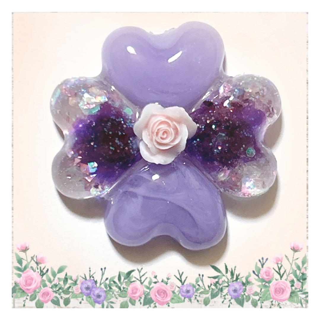 No 951❣️可愛いハート型レジンヘアゴム❣️٩(๑❛ᴗ❛๑)۶❣️