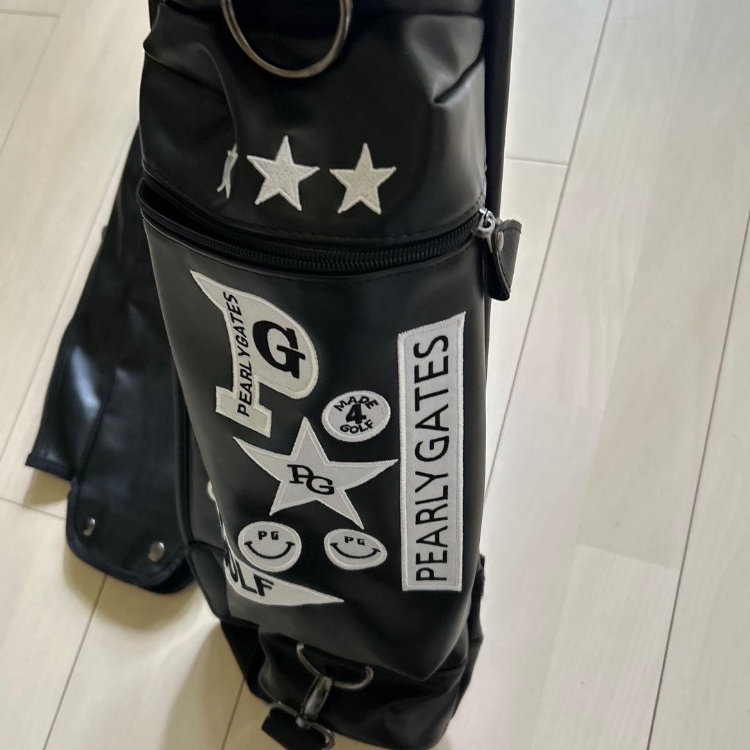 PEARLY GATES ブラック　パーリーゲイツ　セルフスタンドバック