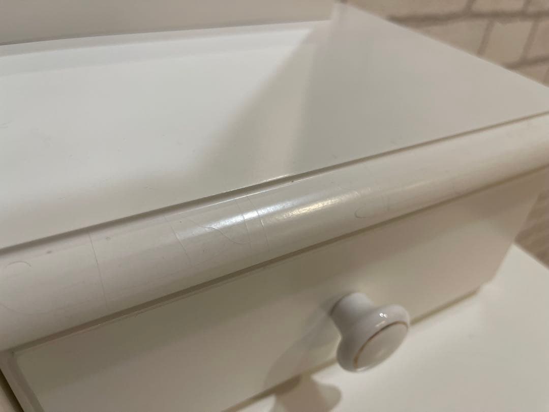 姫系ドレッサー 化粧台 椅子付き ホワイト 白 エステサロン アンティーク