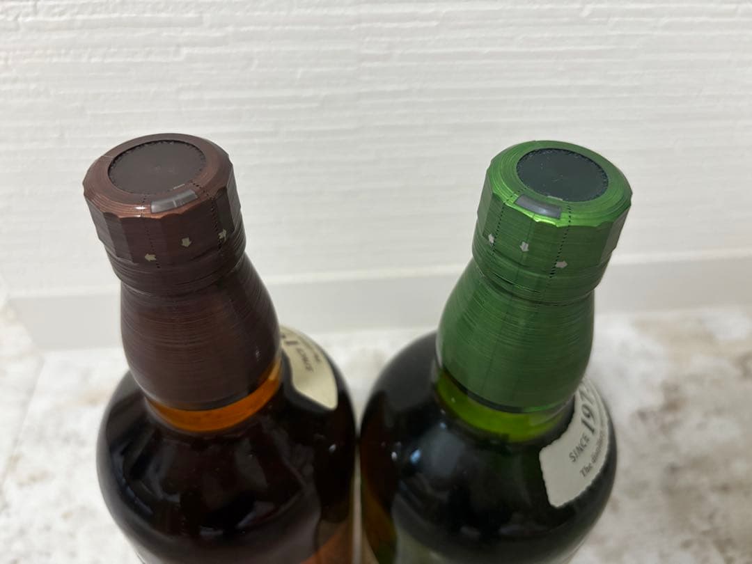 山崎・白州 シングルモルトウイスキー 各700ml 新品未開封