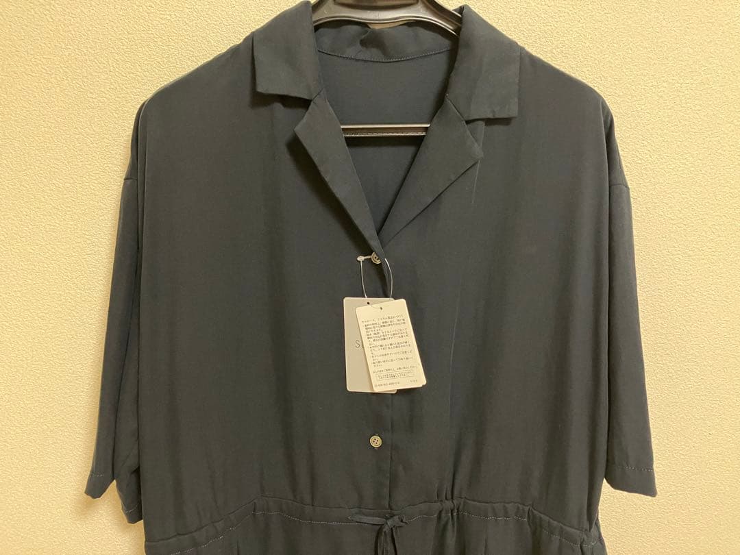 【未着用】スローブイエナ　オールインワン　ネイビー