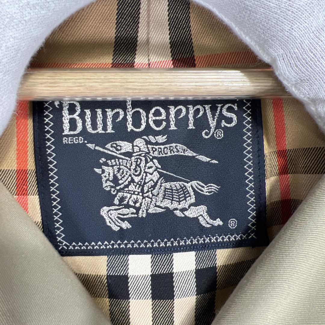 Burberrys ステンカラーコート ベージュ L相当 ノバチェック