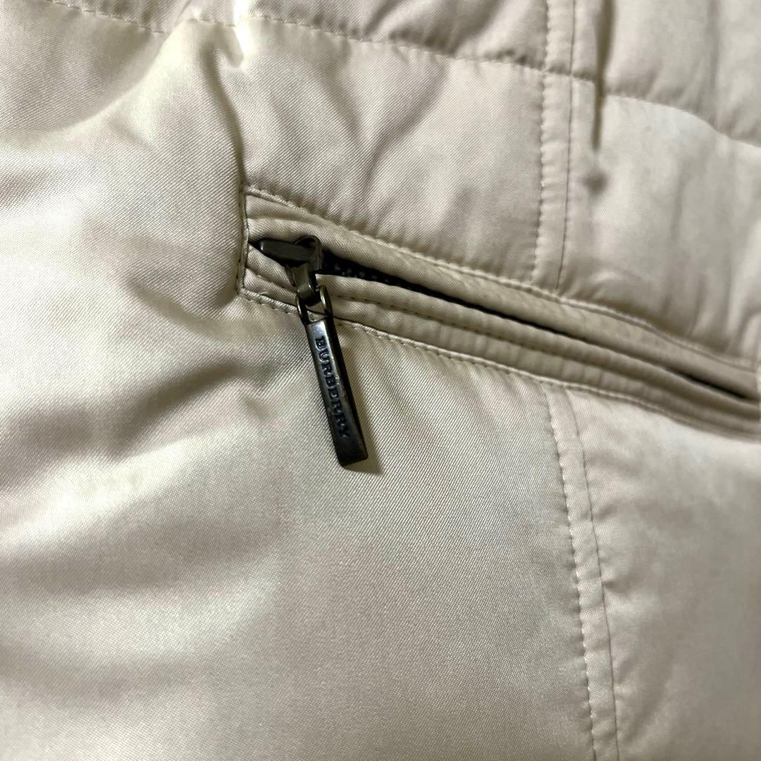 BURBERRY バーバリーロンドン 中綿ダウンベスト ノバチェック 38 美品