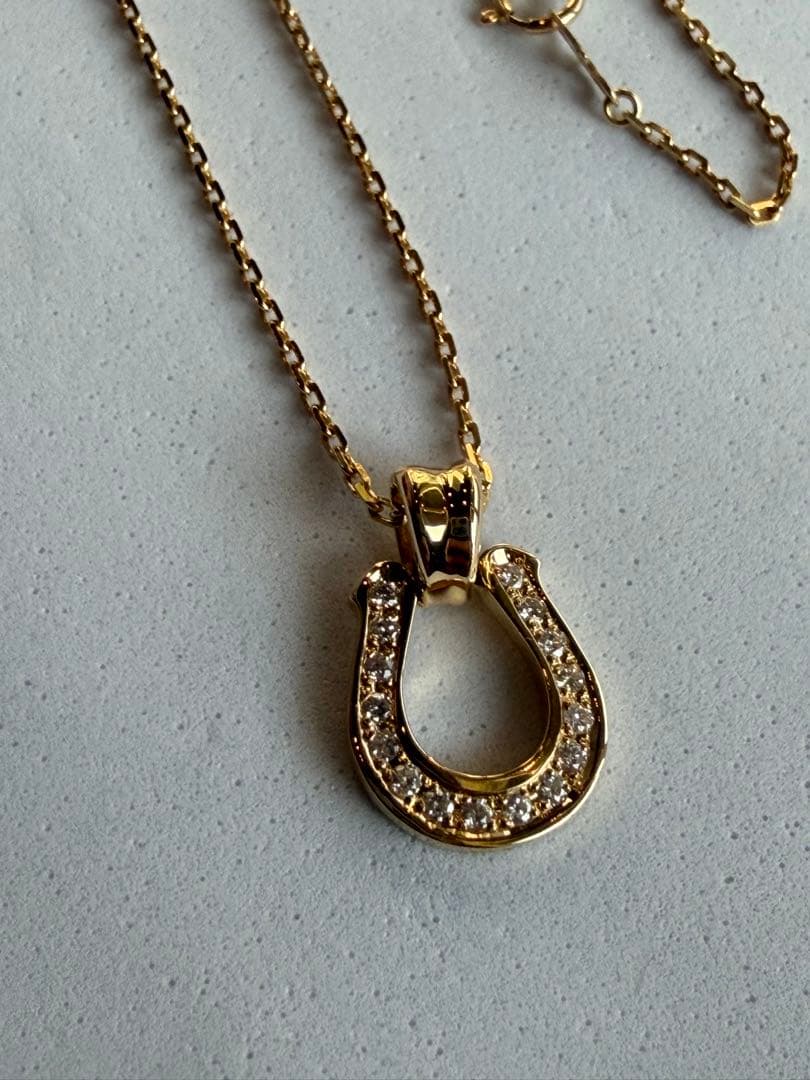 【美品】Sympathy of Soul K18 ホープシュー ネックレス