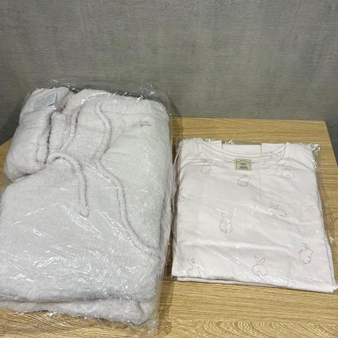 【新品未使用】2023 ジェラートピケ 福袋 うさぎ ピンク5点セット 抜きなし