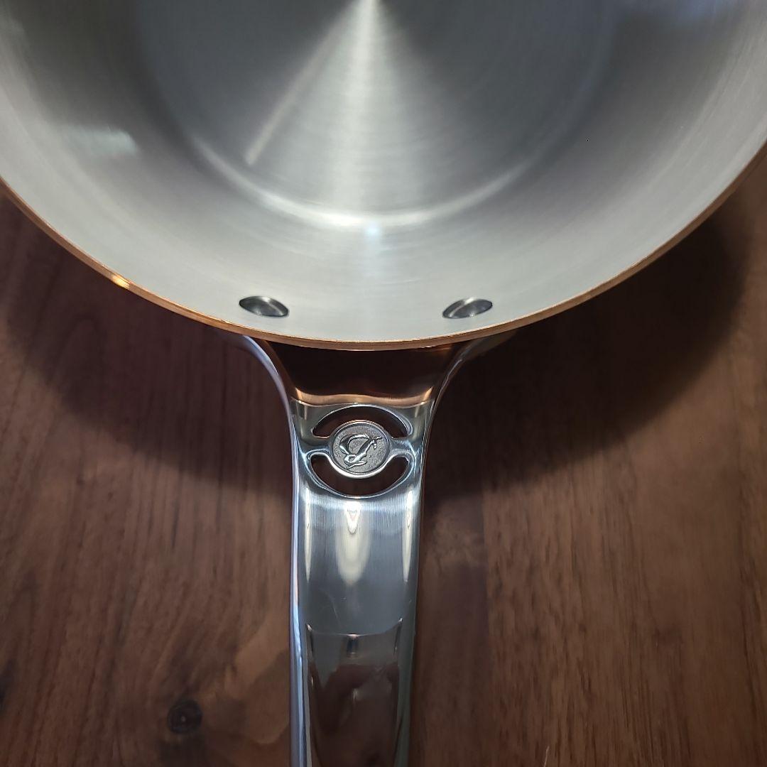 フランス製deBuyerIH対応20センチ銅ソテーパン1