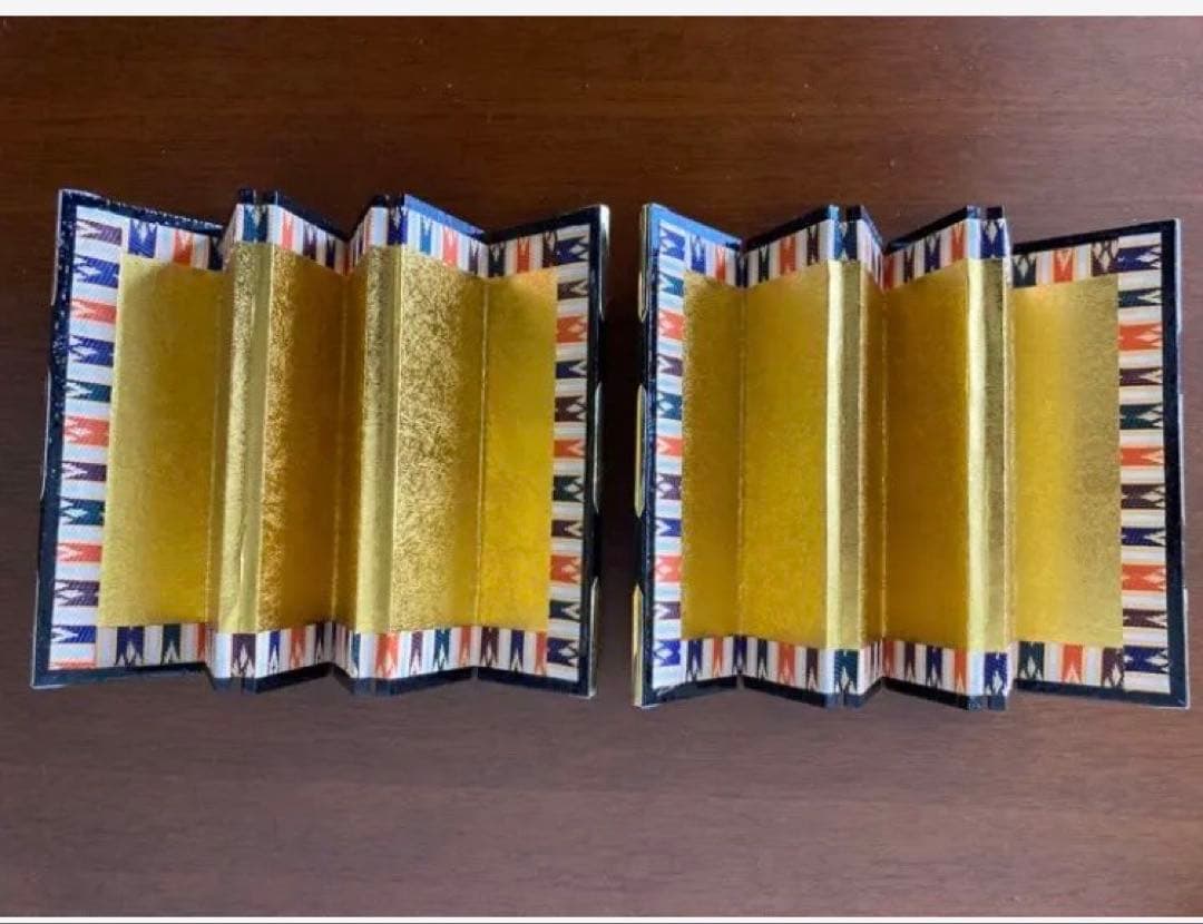 【未使用】木目込み真多呂 雛人形 親王飾り