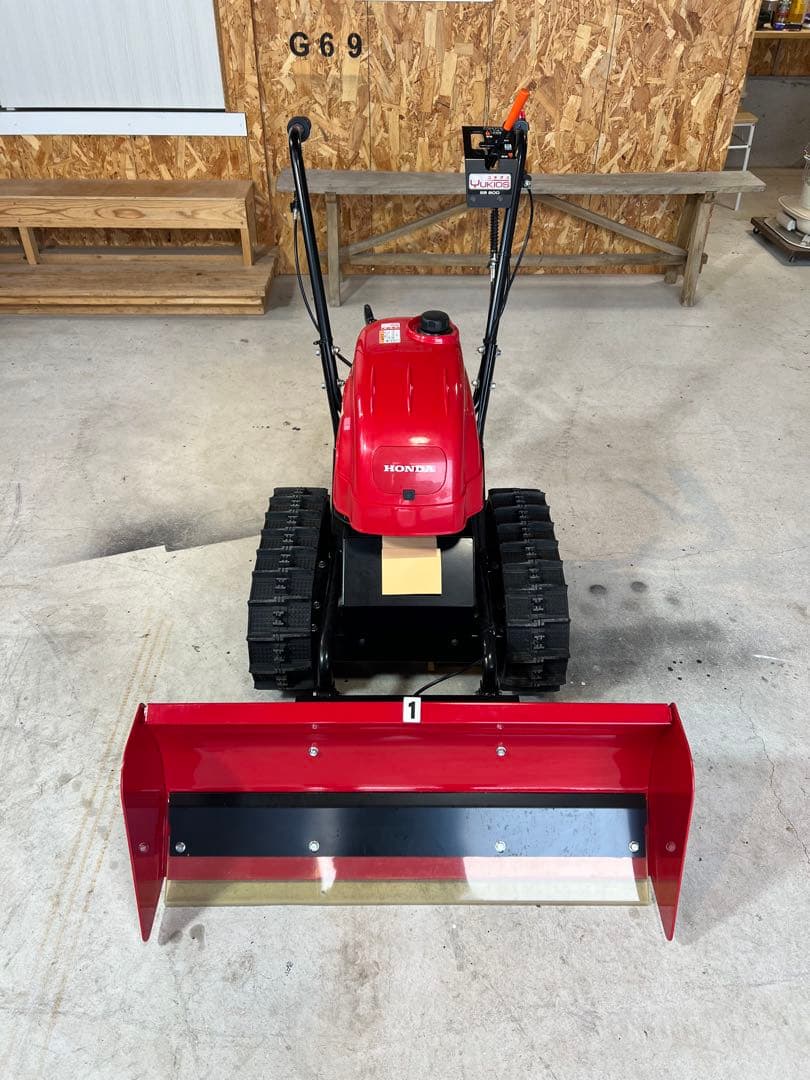 ホンダ 除雪機 赤 キャタピラ式