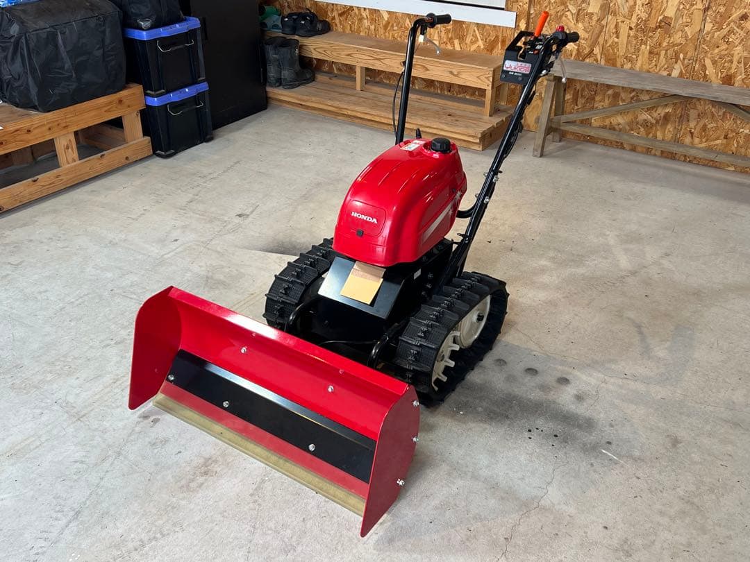 ホンダ 除雪機 赤 キャタピラ式