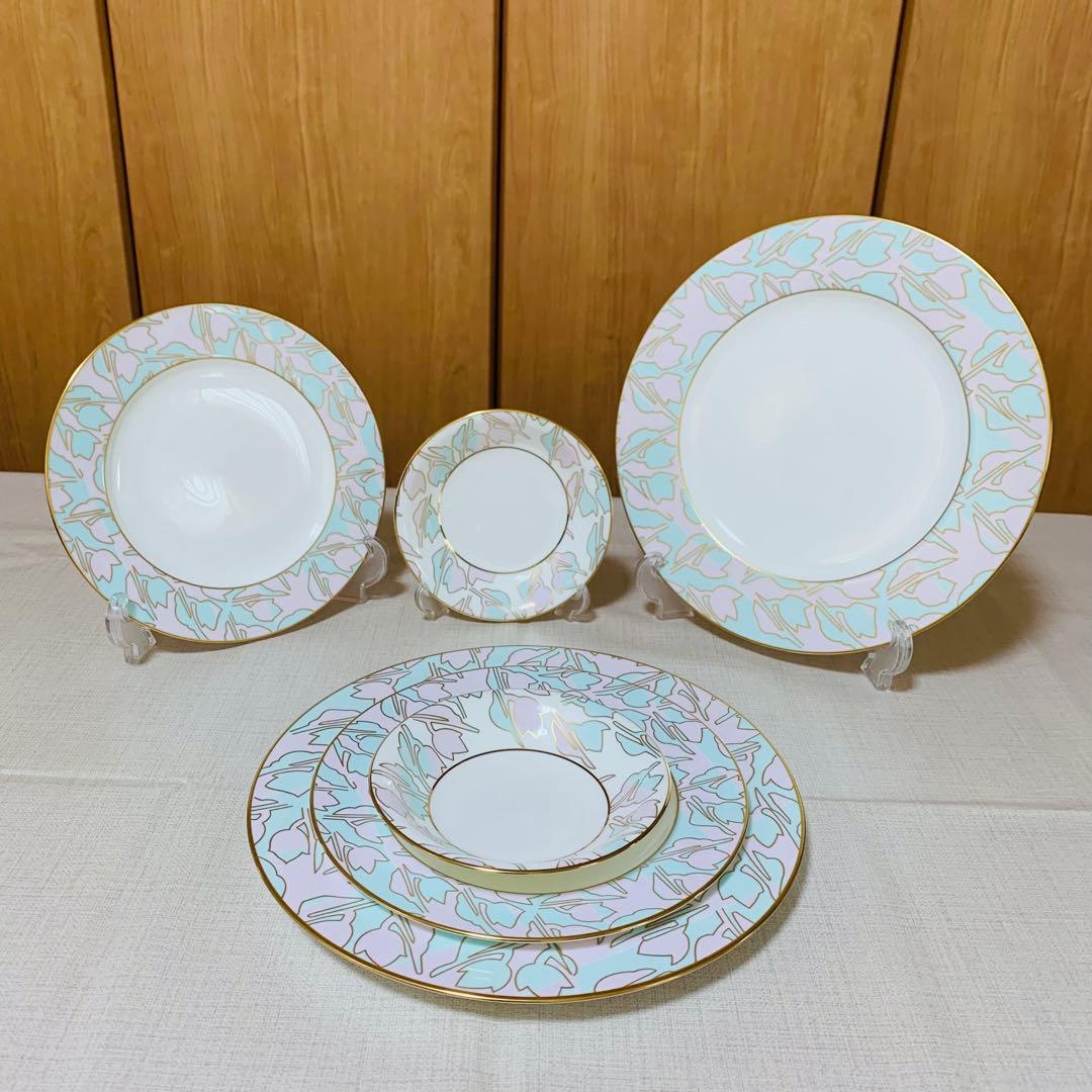 ノリタケ ティーセット プレート ティーポット アンドレ・クレージュ コラボ