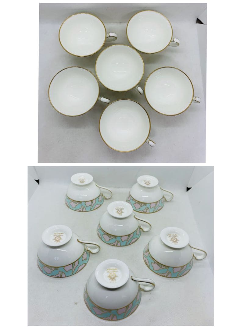 ノリタケ ティーセット プレート ティーポット アンドレ・クレージュ コラボ