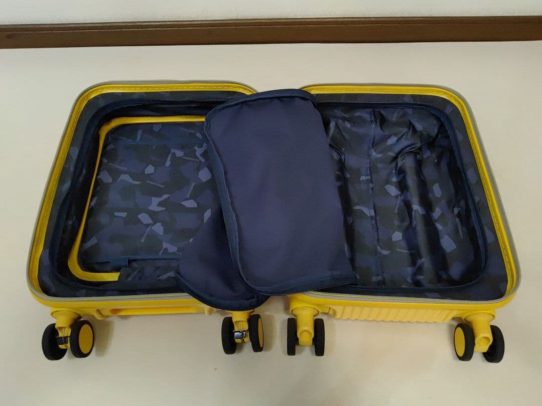 イノベーター 機内持込 イエロースーツケース キャリーケース TSAロック