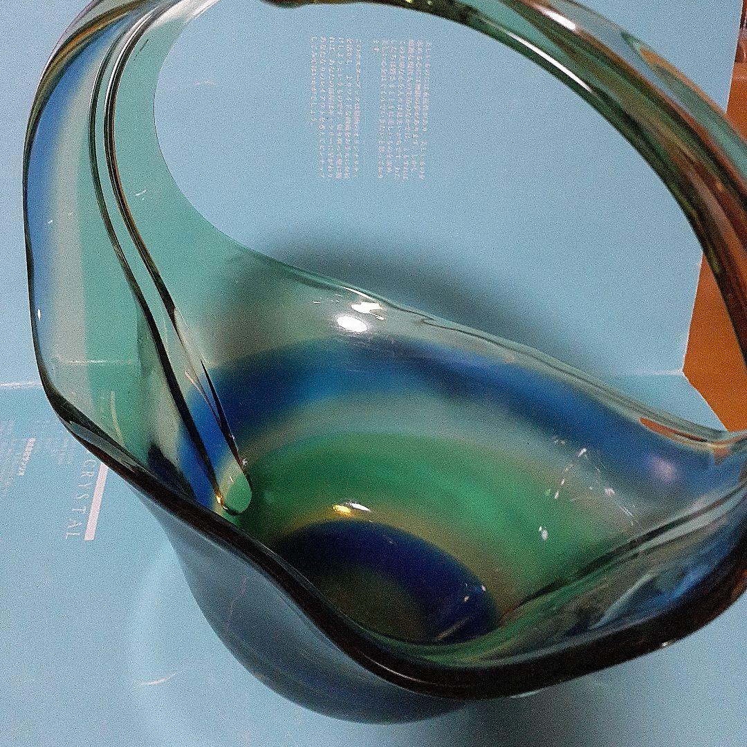 津軽びいどろグラデーションガラス花器