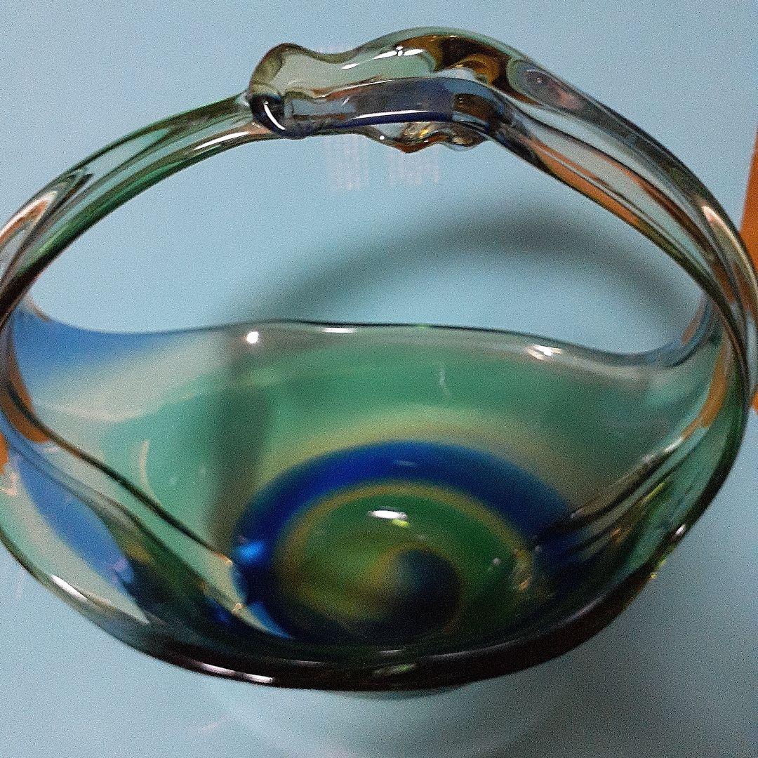 津軽びいどろグラデーションガラス花器