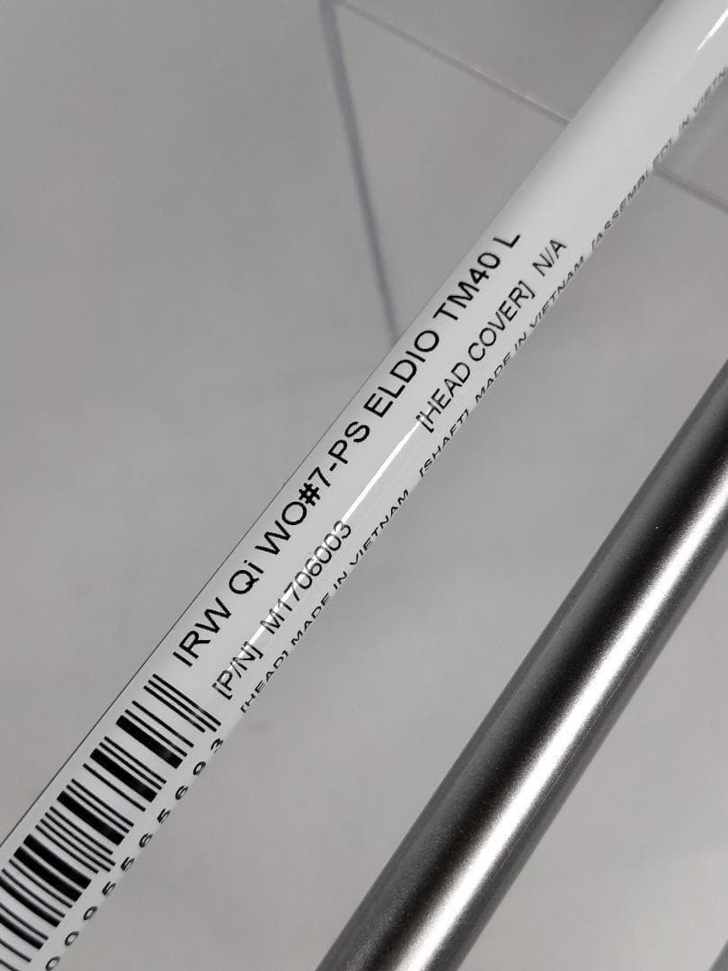 【女性：新品：L】5本S テーラーメイド⭐QIアイアン ELDIO TM40