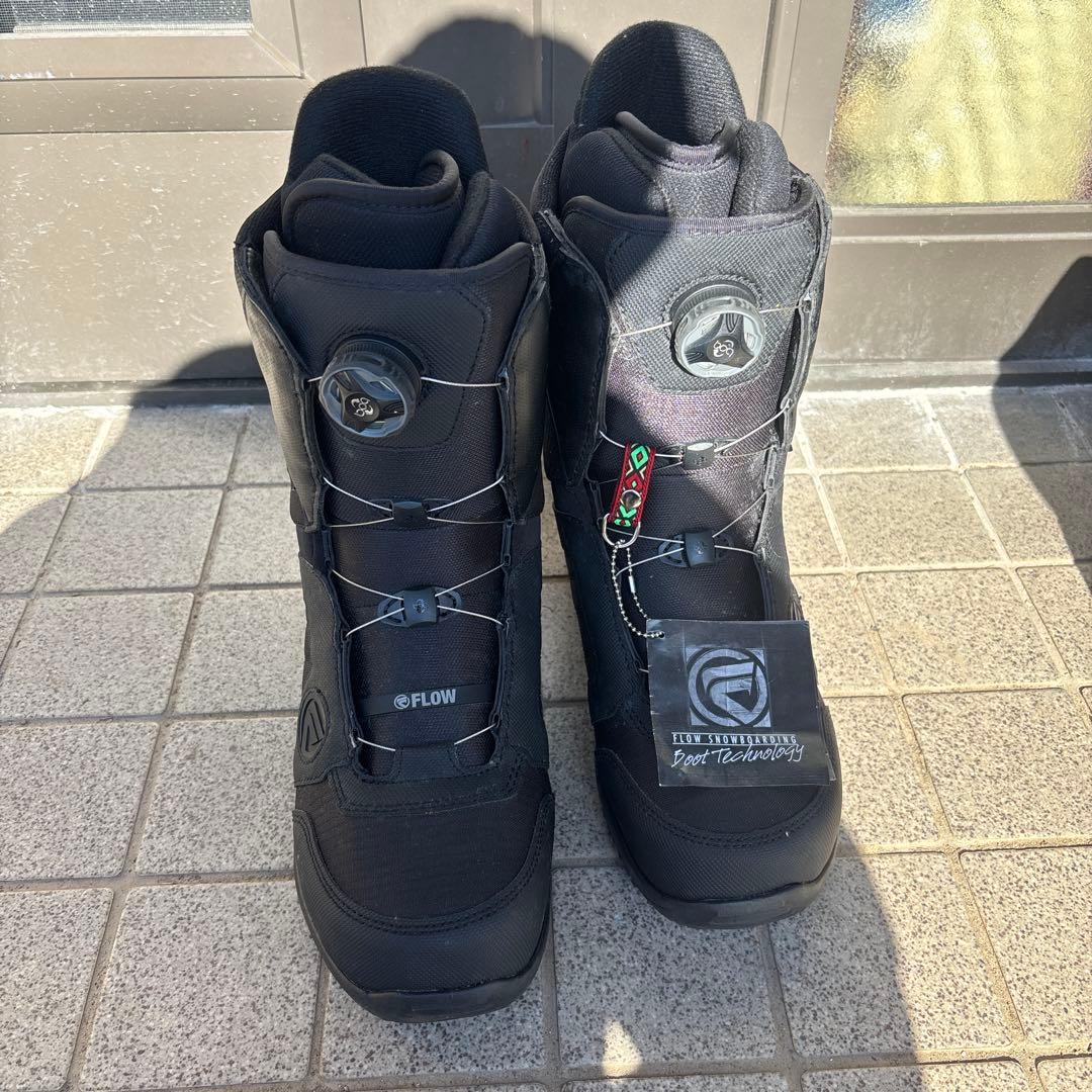 FLOW スノーボードブーツ ブラック 収納バッグ付き