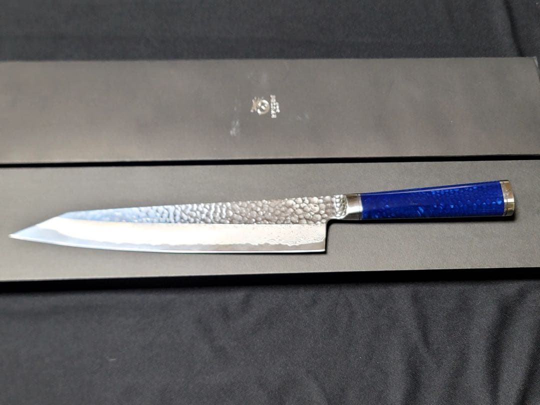 龍泉刃物　蒼龍鱗（SOURYURIN）　牛刀240