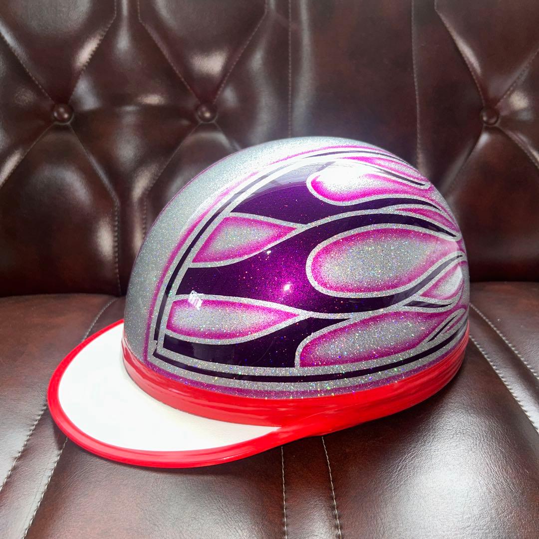 7色ラメ　ファイヤー　三つボタン　ぼかし　カスタムコルク半