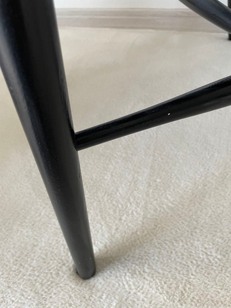 アクタス エリザ ダイニングチェア 黒