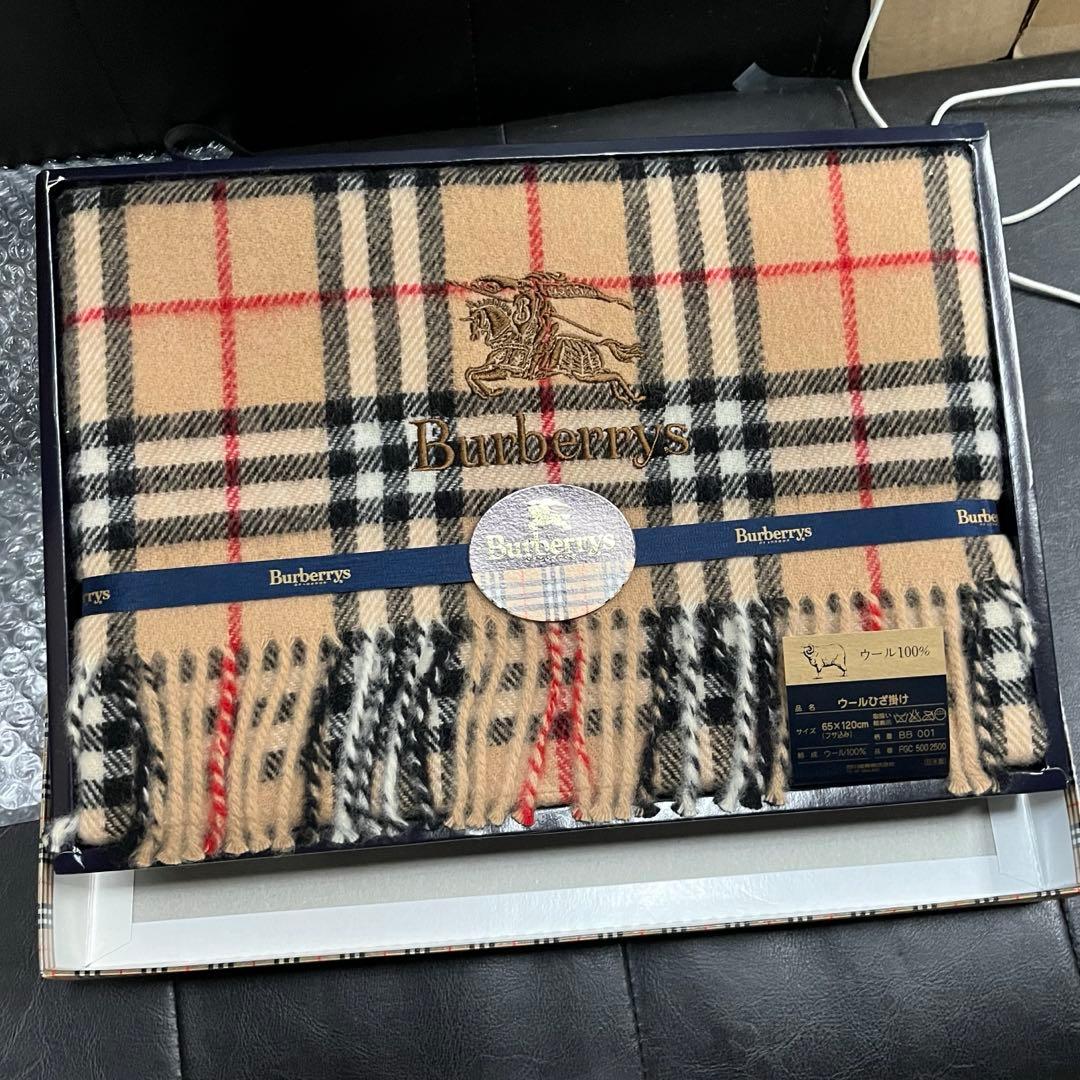 Burberrys バーバリー膝掛け　 ブランケット 65X120cm