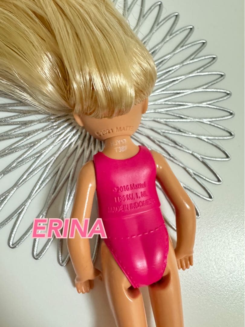 Barbie チャーム　ドールチャーム　バービーキーホルダー　チェルシー人形