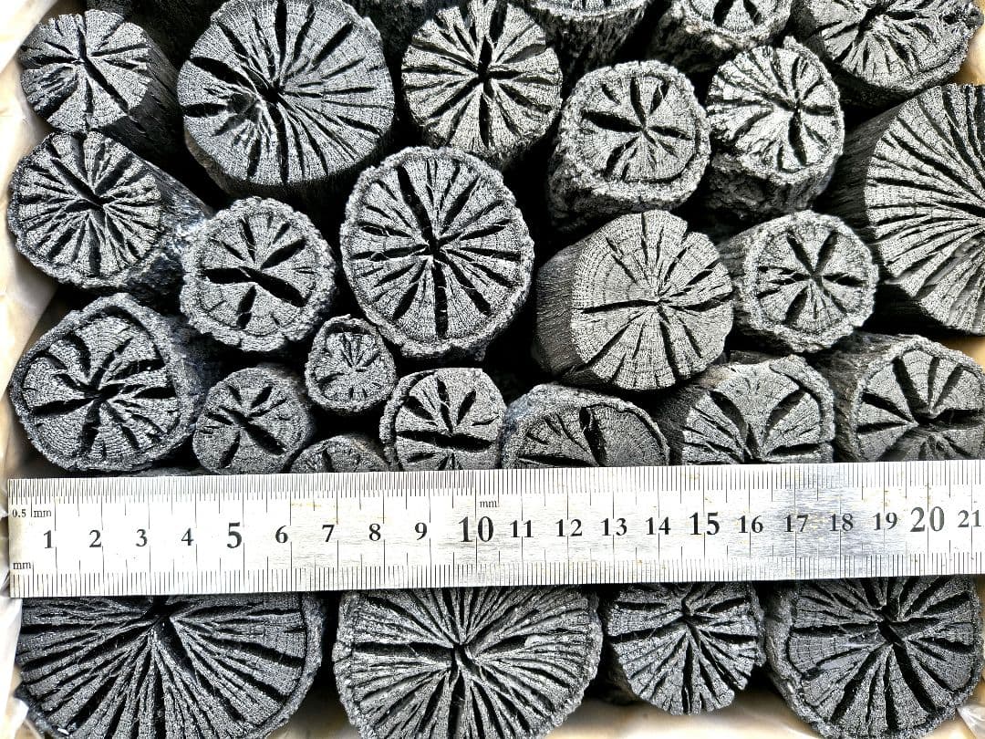 【 伊予の切炭 】約6kg クヌギ菊炭×2箱