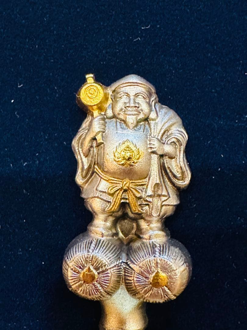 銀製 大黒天　恵比寿　 置物 日本製